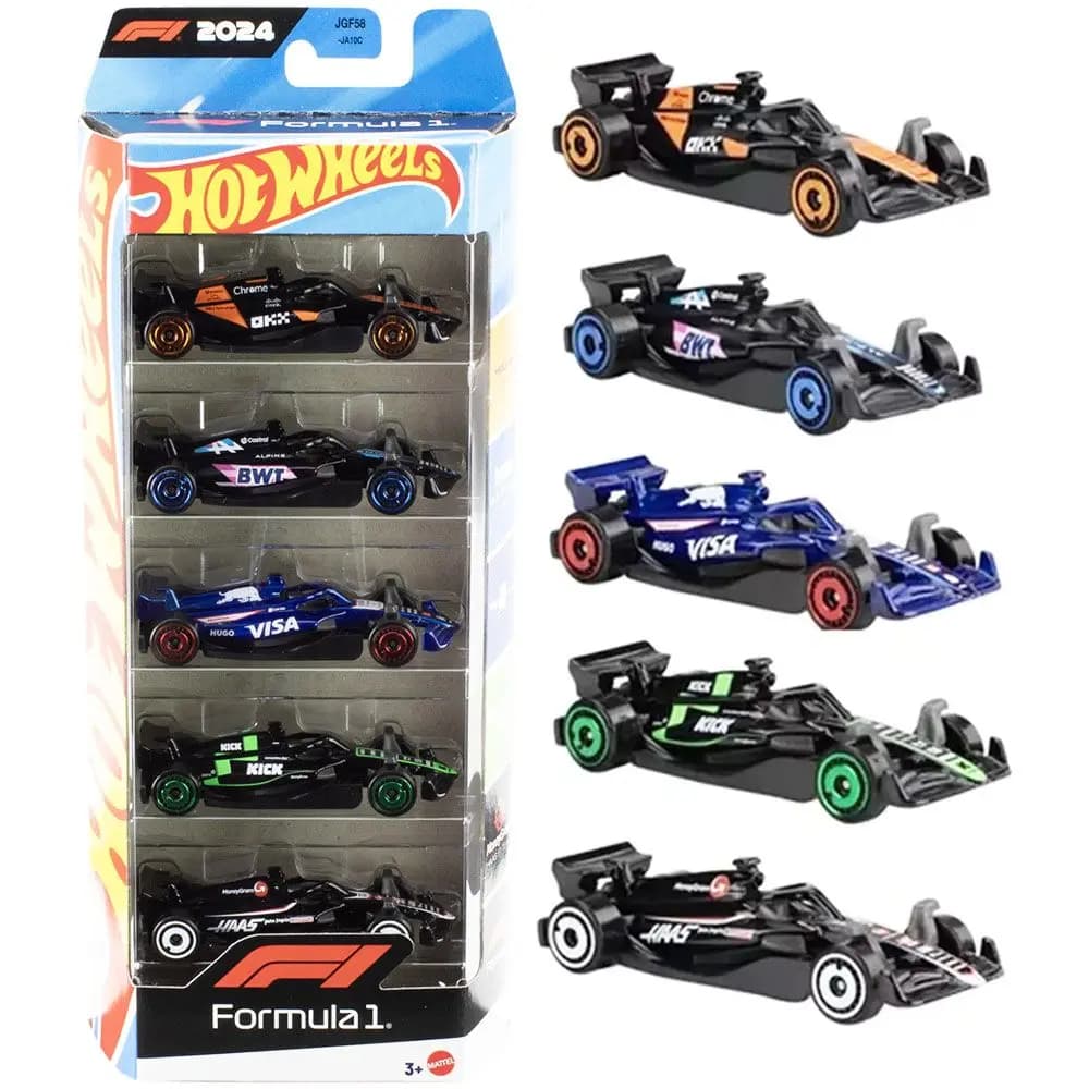 Carrinho Hot Wheels Kit Com 5 Carrinhos - Five Pack Original Mattel Diversas Opções