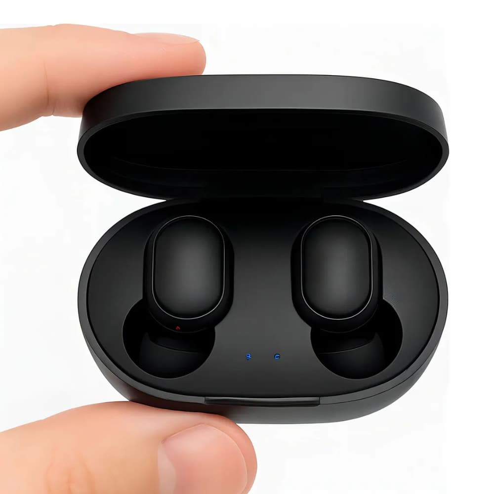 Fone de Ouvido Original Sem Fio Bluetooth 5.1 AirDots Com Cancelamento de ruídos intra auricular anc
