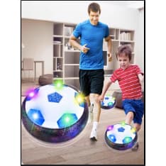 Bola Flutuante Futebol Elétrica com Luz Led Brinquedos Crianças Esportivos Infantil