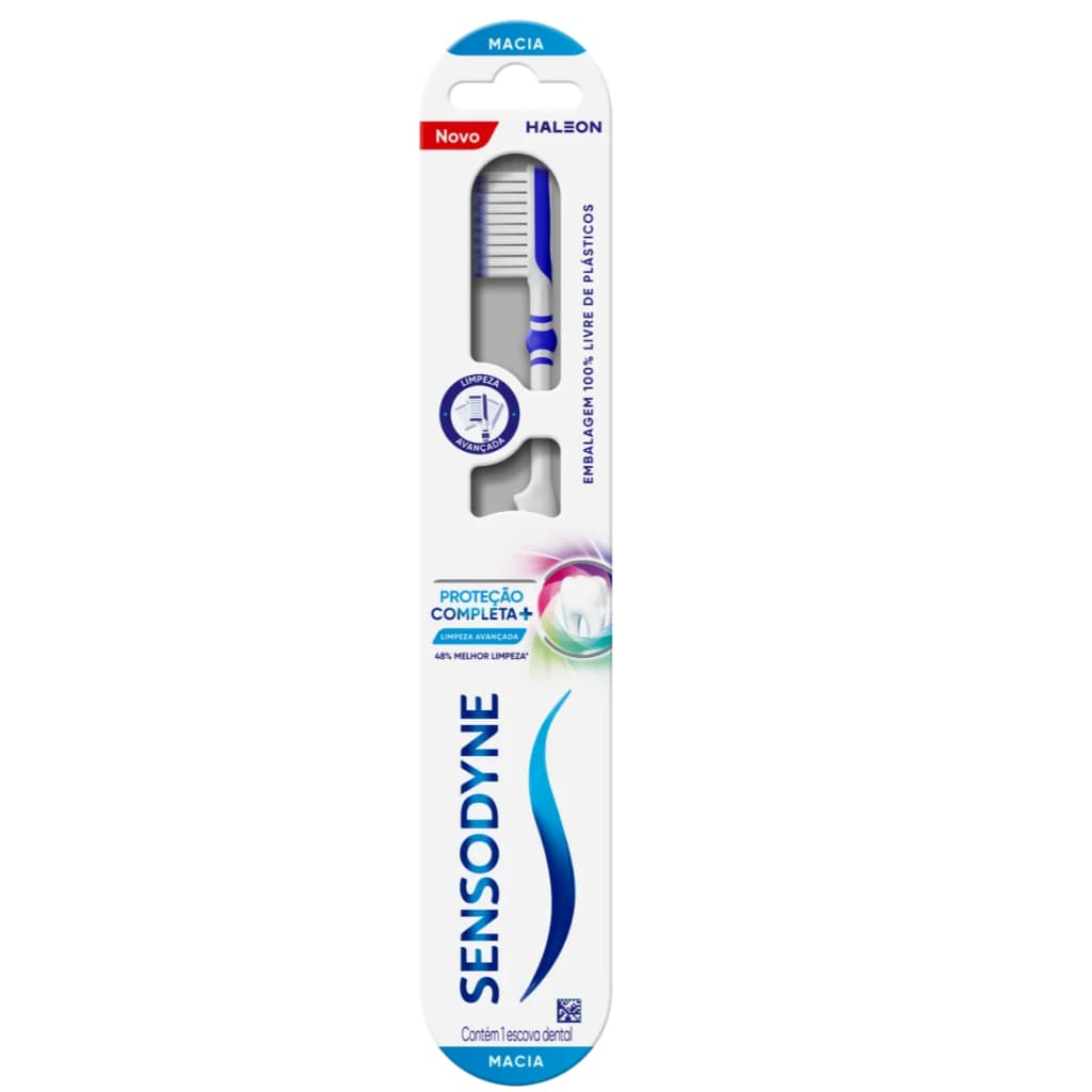 Escova Dental Macia Sensodyne Proteção Completa+