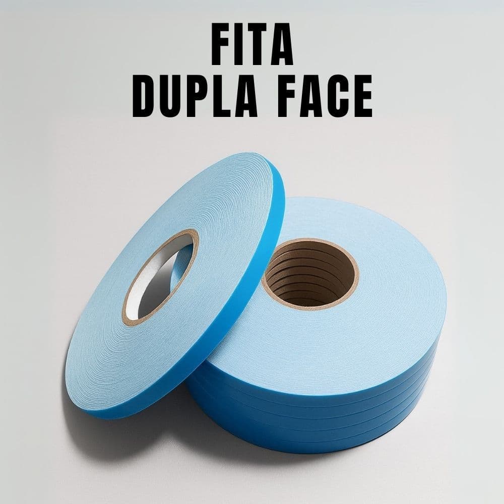 Fita Dupla Face de Espuma PE 8mm x 30m Extra Forte Adesiva