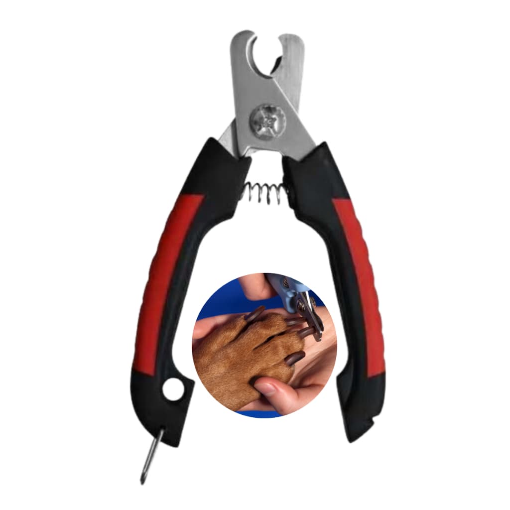 Alicate cortador de unha cachorros grande para cães pets dog profissionais s/ lixa