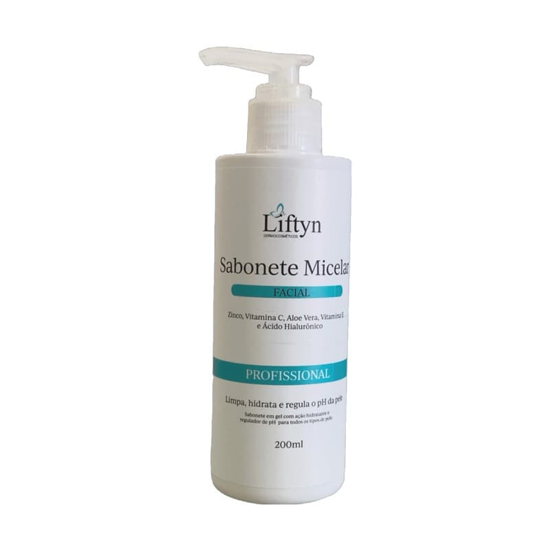 Sabonete em Gel Micelar Facial Liftyn Limpeza Profunda e Hidratação