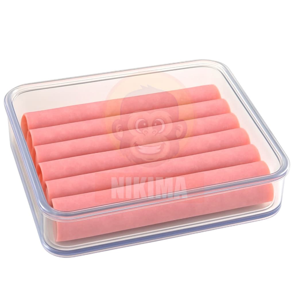Porta Frios Luxo Acrílico Cristal com Tampa Queijo Presunto Salamito Embutidos Geladeira