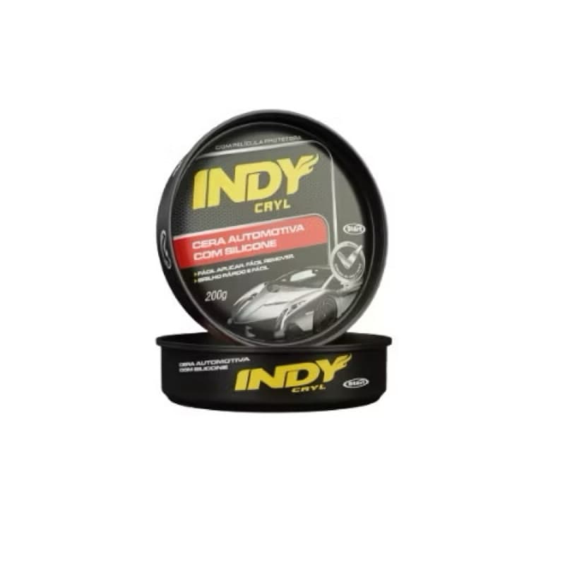Cera Automotiva com Silicone Indy Start 200g Envio Imediato