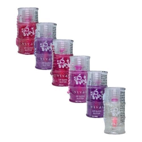 Lip Gloss Glitter So Vai de Viva