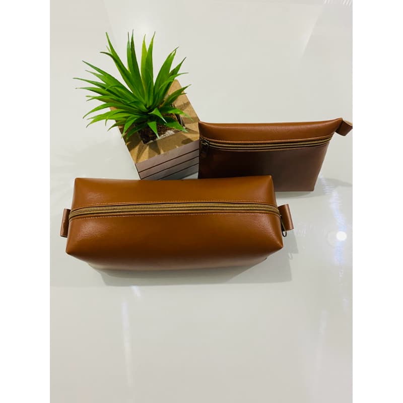 Kit com Necessaire Box e carteira masculino ou feminino!!