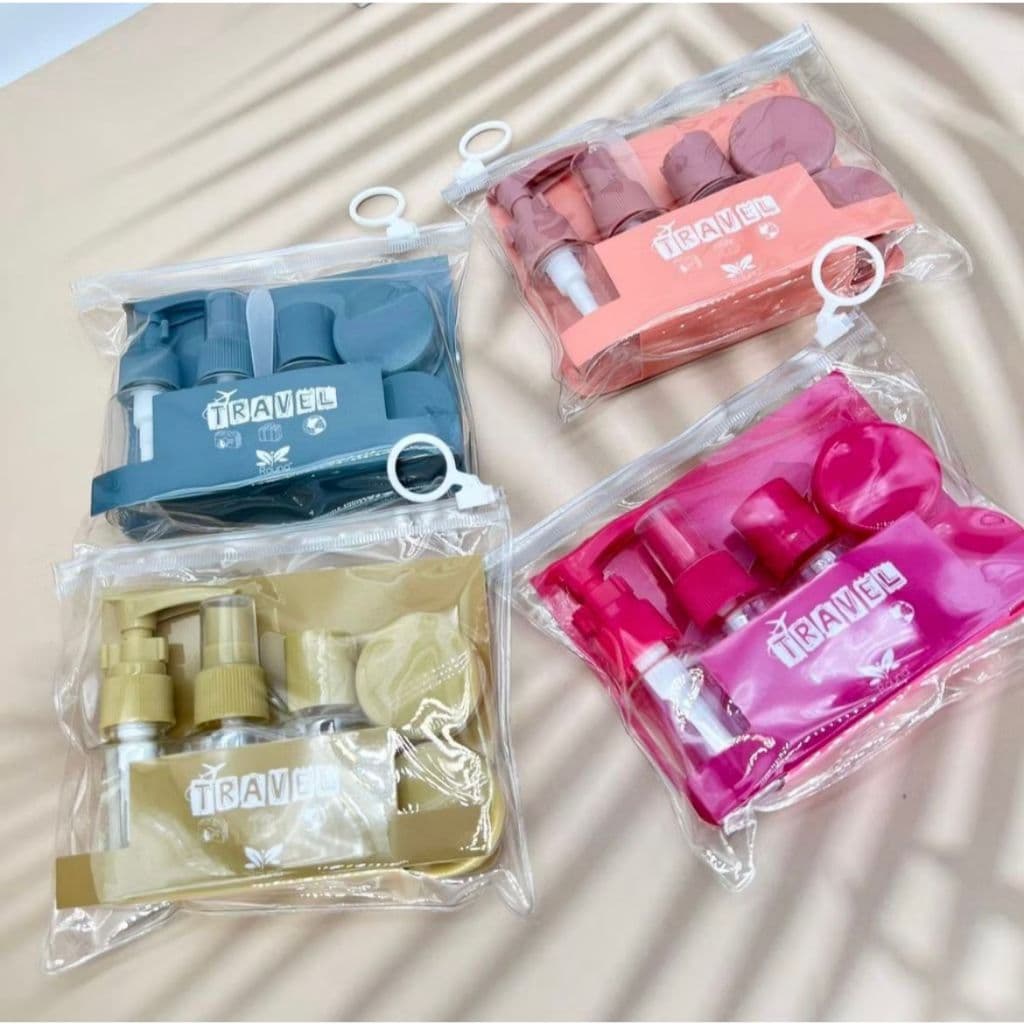 Kits Organizador Para Viagem 9 Frascos Necessaire Top