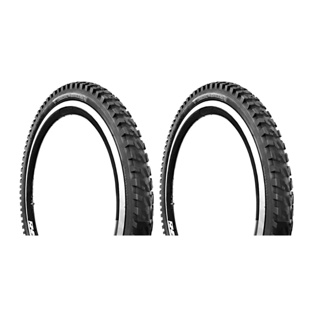 Par De Pneu Bicicleta 20 X 1.75 Cinborg Parrudo Wind Bike Aro 20 Cross BMX Freestyle Original