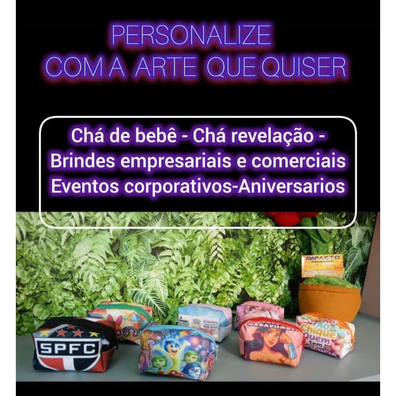 10 UNIDADES - PORTA MOEDA "BOX",personalizados, chá revelação, chá de bebê, aniversário, brindes