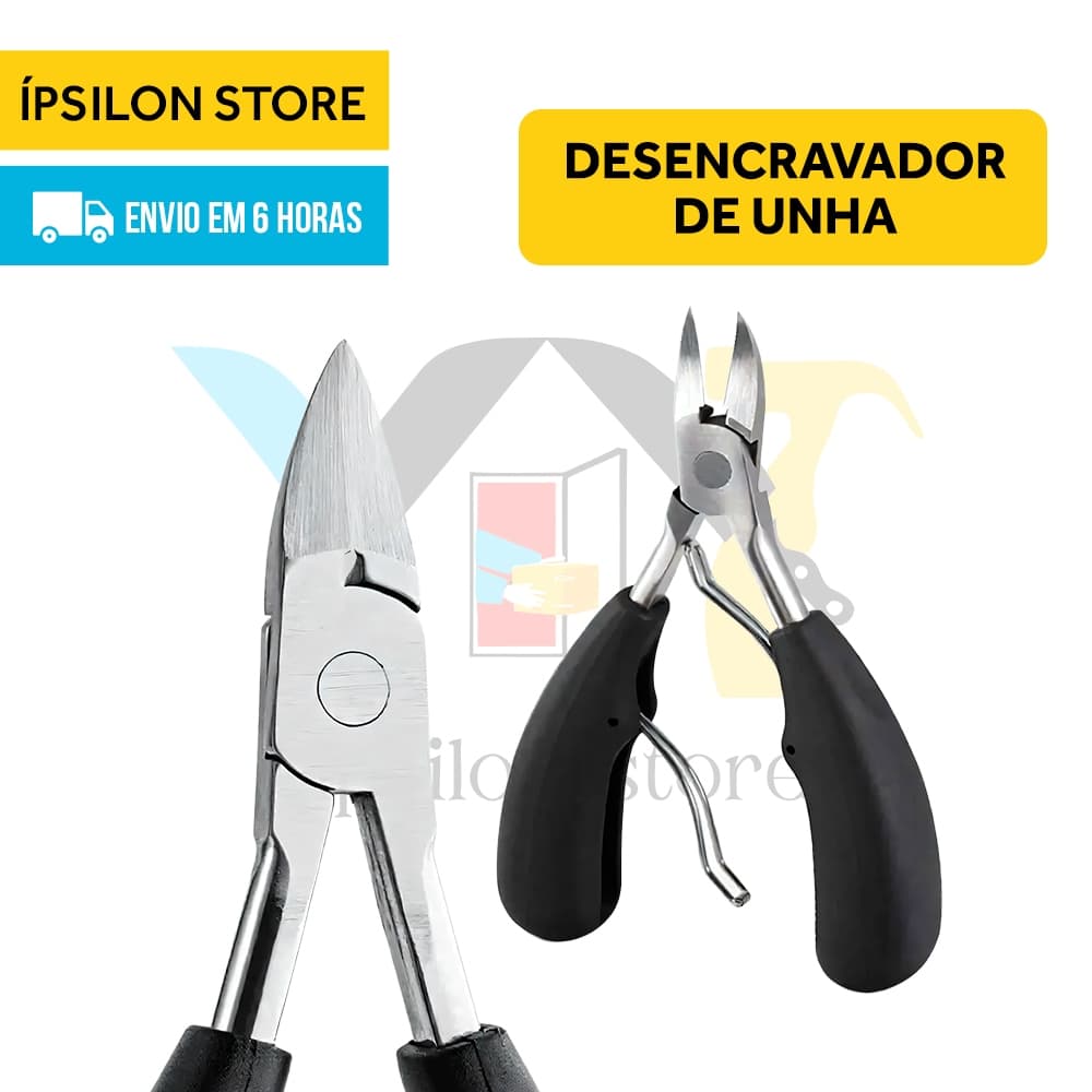 Grande Alicate Cortador de Unhas / Manicure Pedicure Desencravador de Unha Grossa Encravada1