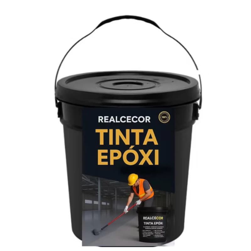 Tinta realcecor Epóxi Profissional 18L – Piso, Parede, Banheiro, Oficina