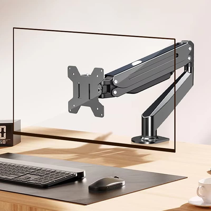 Suporte Monitor Articulado Braço Articulado Para Tv Monitor 17 a 30" Ajuste Altura De Mesa U1