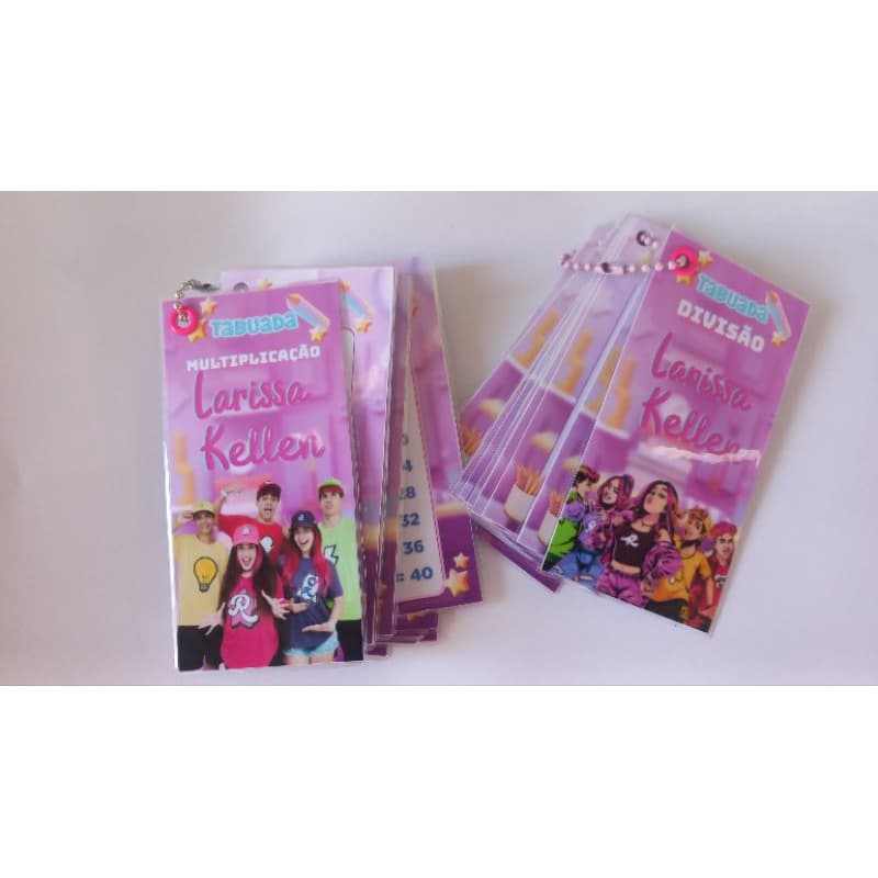 TABUADA CHAVEIRO PERSONALIZADO