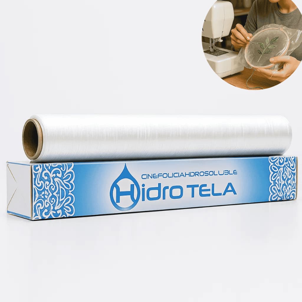 Entretela Hidrossolúvel Para Bordado Tela Solúvel Não Estica 1 Metro