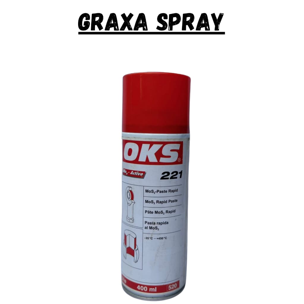 GRAXA SPRAY EXTREMA PRESSÃO ALTA TEMPERATURA PARA CARGAS ELEVADAS