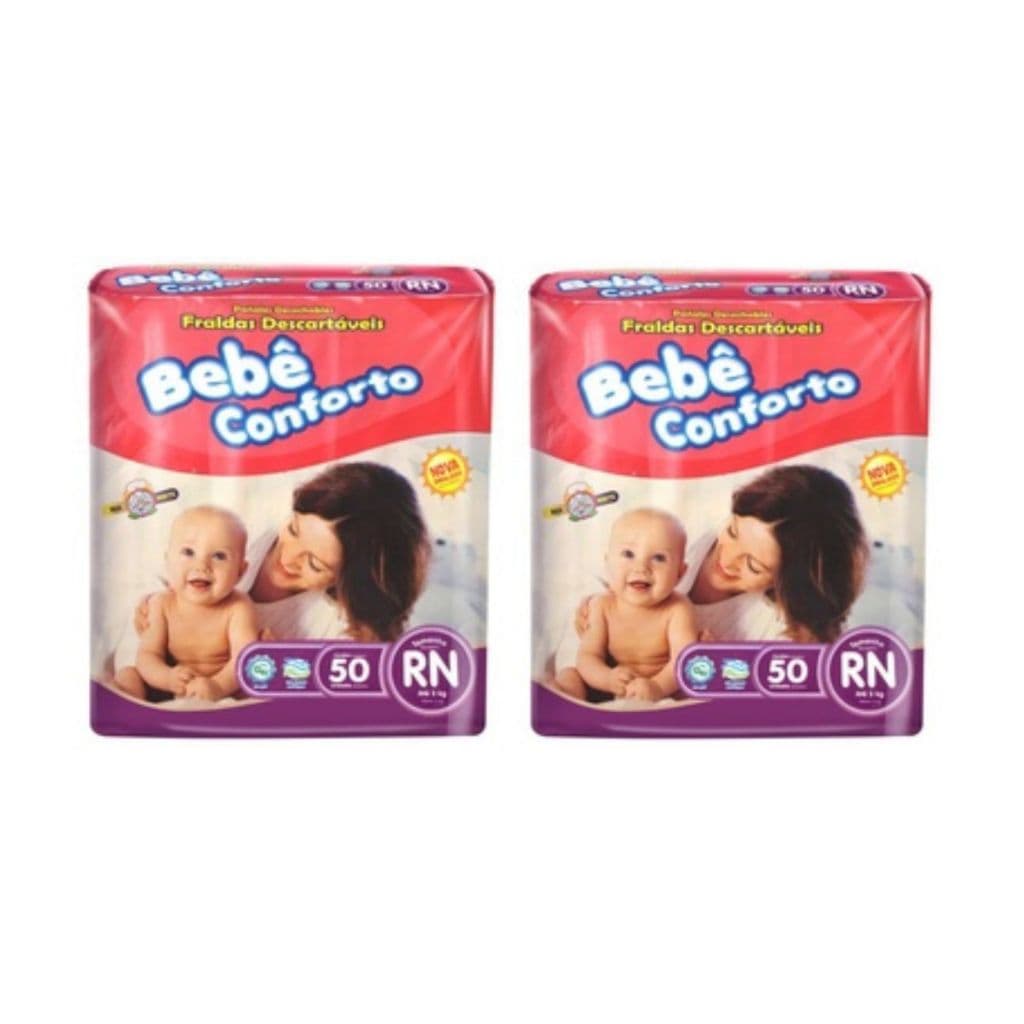 Fralda Infantil B.C Econômica - Kit com 2 Pacotes