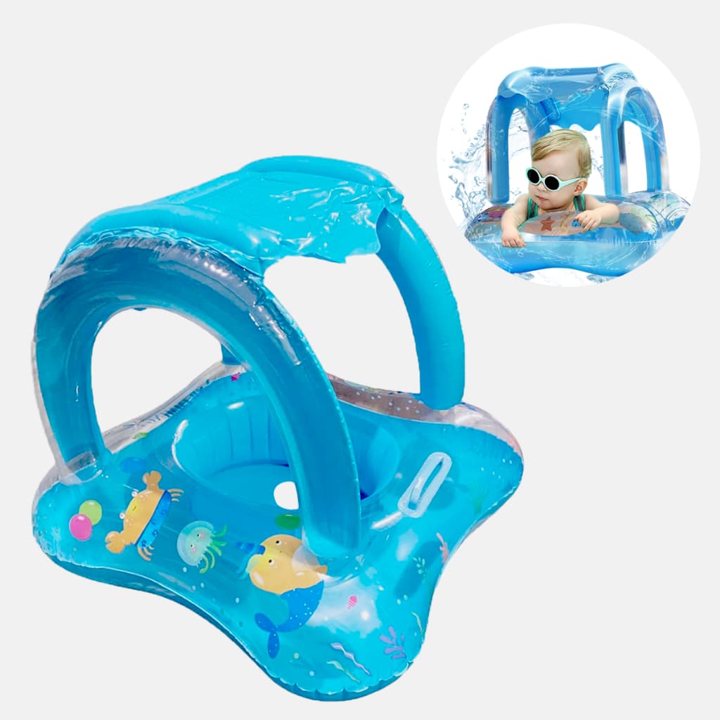 Boia Bote Bebê Cobertura  Fralda Infantil Inflável Proteção