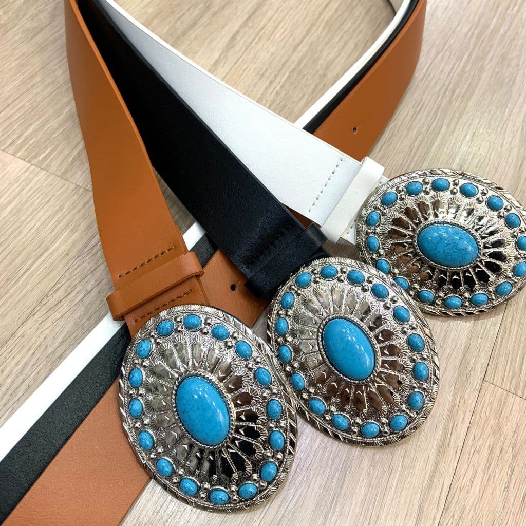 Cinto Largo Boho Chic Trend Festival Fashion Feminino Rodeio Festival Country