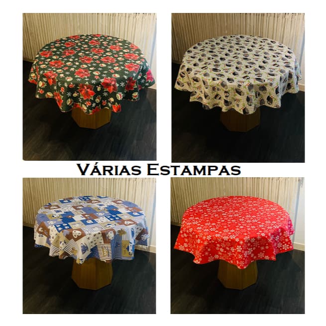 Toalhas de Mesa Redonda 4 LUGARES. Cozinha. Barata. Promoção. Lindas. PREÇO DE FÁBRICA!