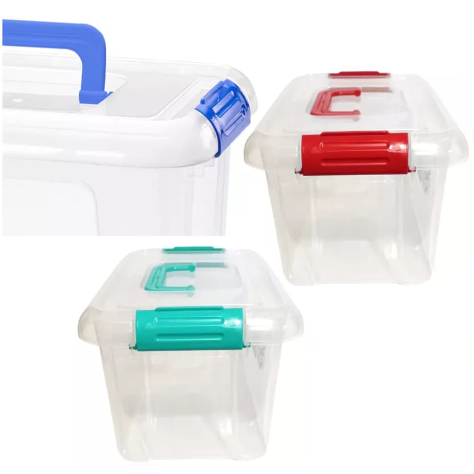 Caixa Organizadora Container com Alça - 6,5 Litros - Plasnorthon Maleta