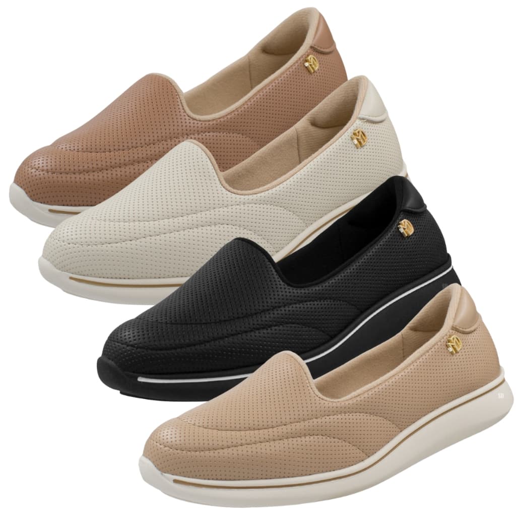 Tênis Feminino Slip On  Modare Ultra Conforto Original