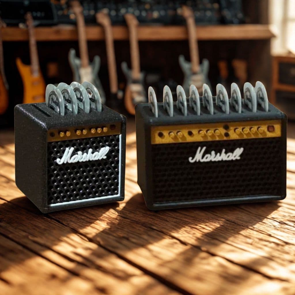 Suporte para Palhetas de Guitarra Violão Amplificador Marshall