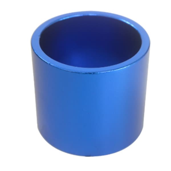 Espaçador Calypso Cx Direção Over Aluminio Azul 30mm.