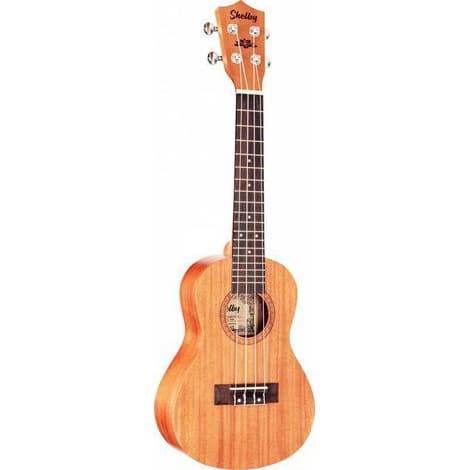 Ukulele Shelby Su23m Ukulele Concert Cor Marrom