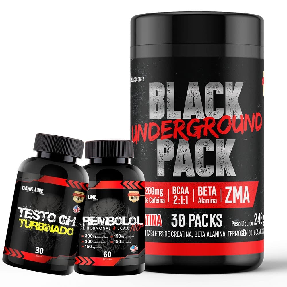 Kit Animal Brutal Pack 30pak Testo Turbinado Trembolol 60cap