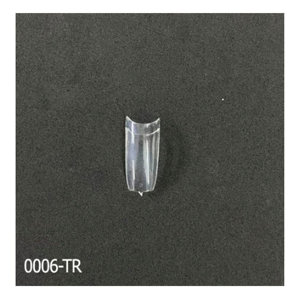 500 Unhas Postiças Manicure Para Unhas em Gel Ponteira Unha Postiça Transparente Curvatura C