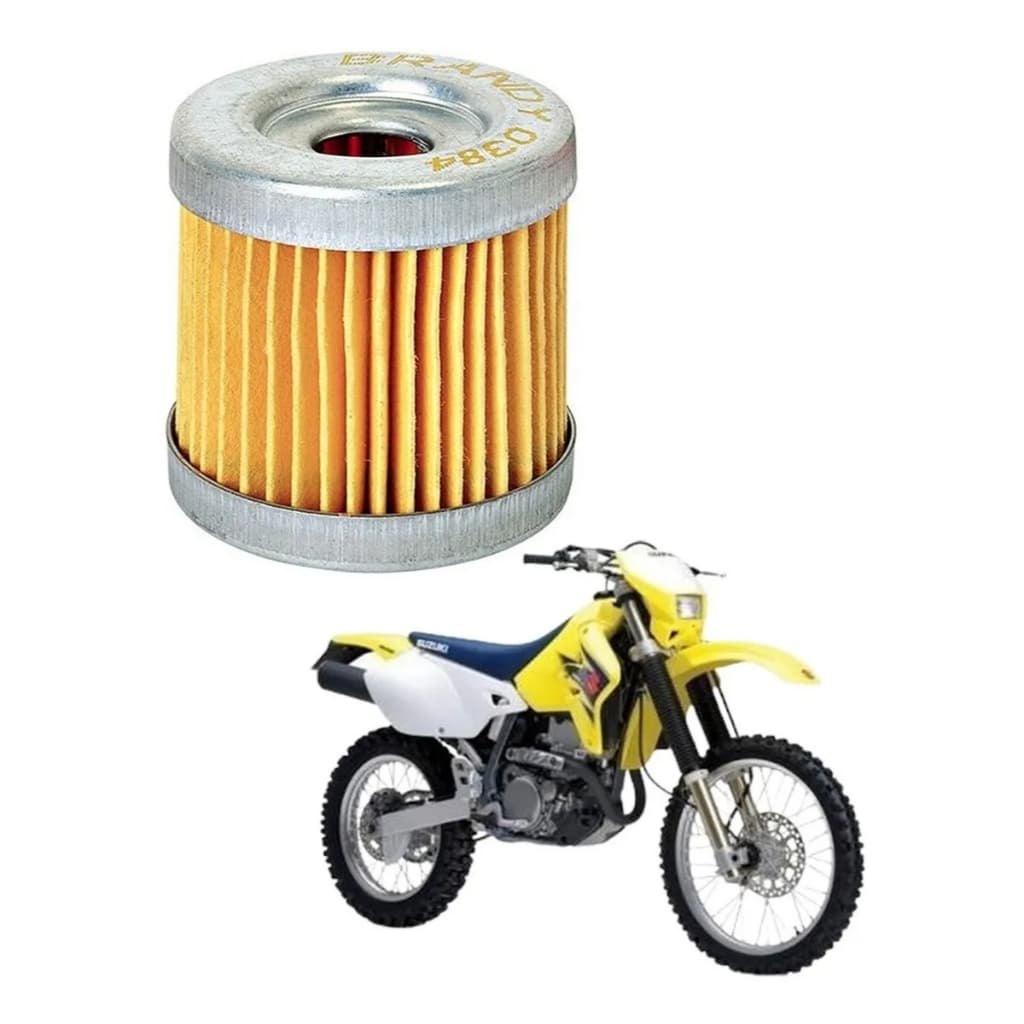 Filtro Óleo Suzuki DR400 Brandy Motor Proteção Vedação Segura Resistente Moto Trilha Enduro