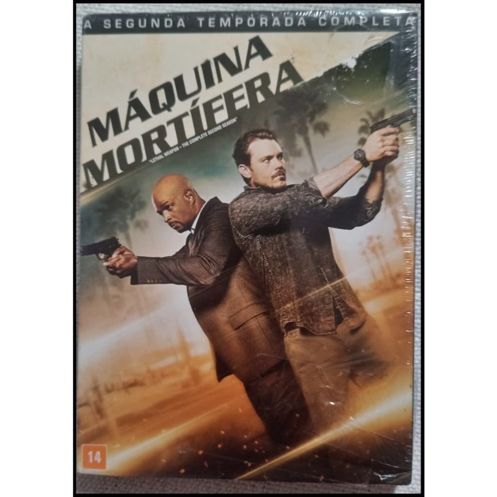 Box DVD Máquina Mortífera - 2° Temporada - Lacrado