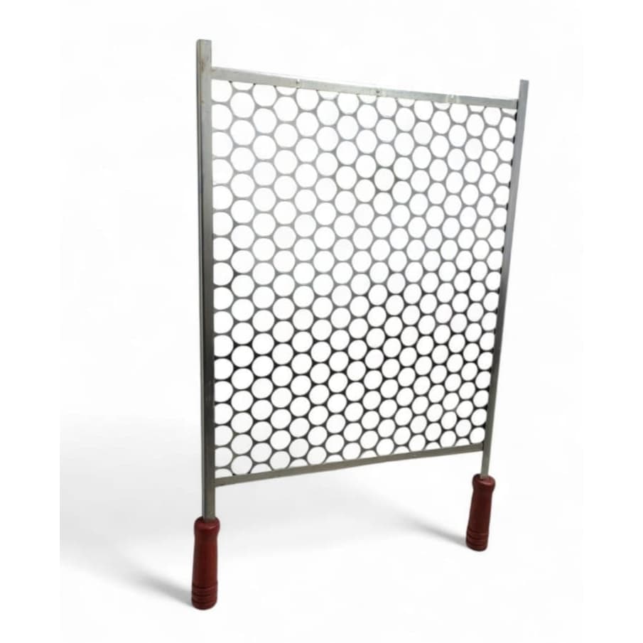 GRELHA PARA CHURRASCO GALVANIZADA 40cm (L) X 50cm (C)