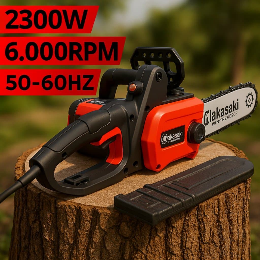 Motosserra Elétrica 2300W Forte e Silenciosa – Sabre 16 Polegadas