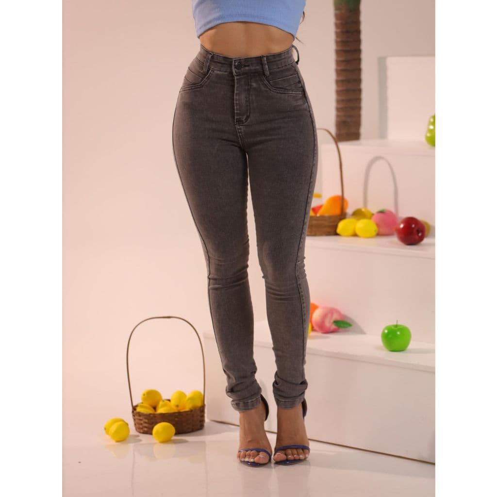 Calça Jeans Skinny estonada
