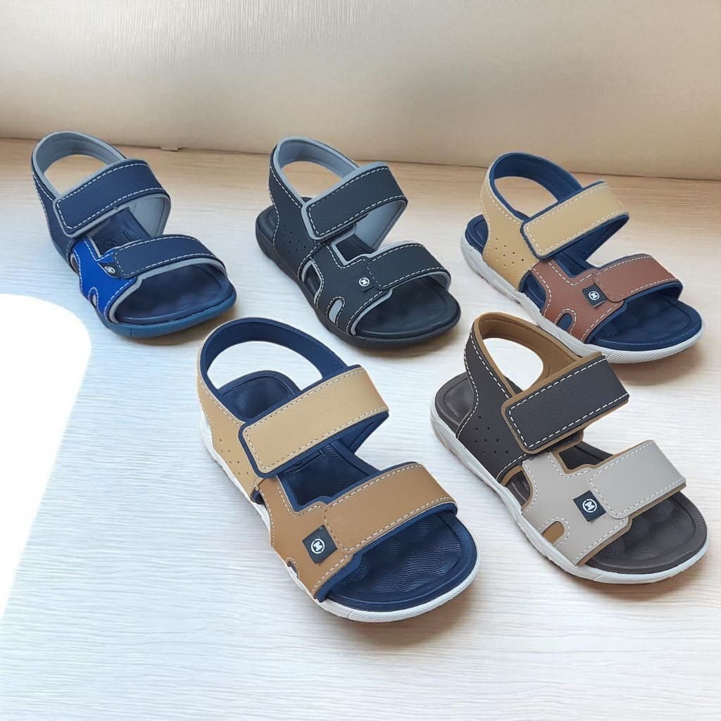 MOLEKINHO 2135137 Sandália Masculino Papete Bebê e Infantil