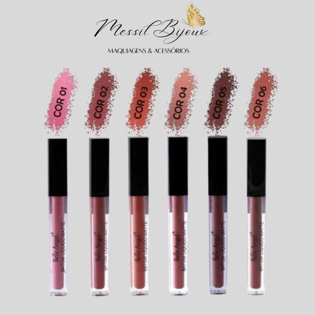 Batom Liquido Matte Belle Angel B058