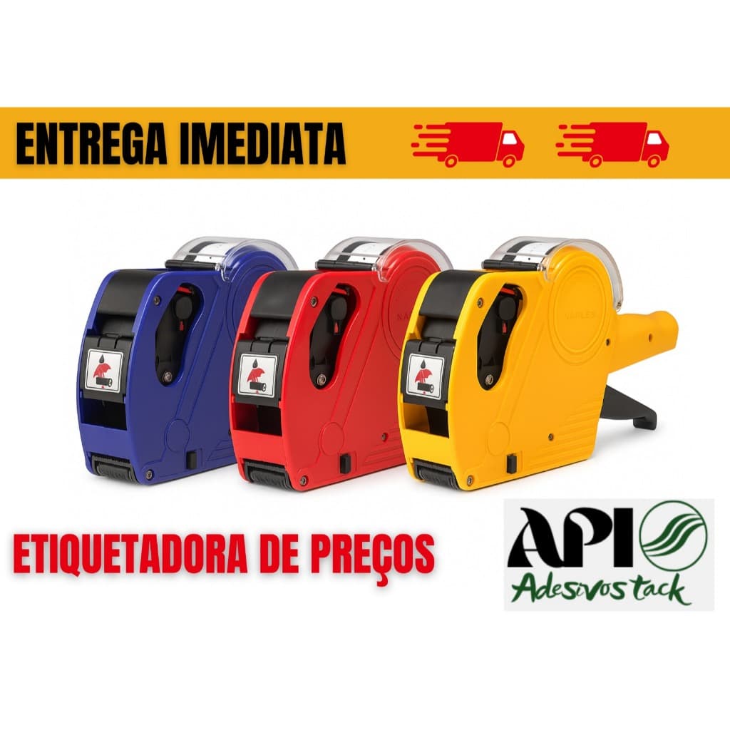 ETIQUETADORA MANUAL DE PREÇOS 8 DIGITOS + REFIL