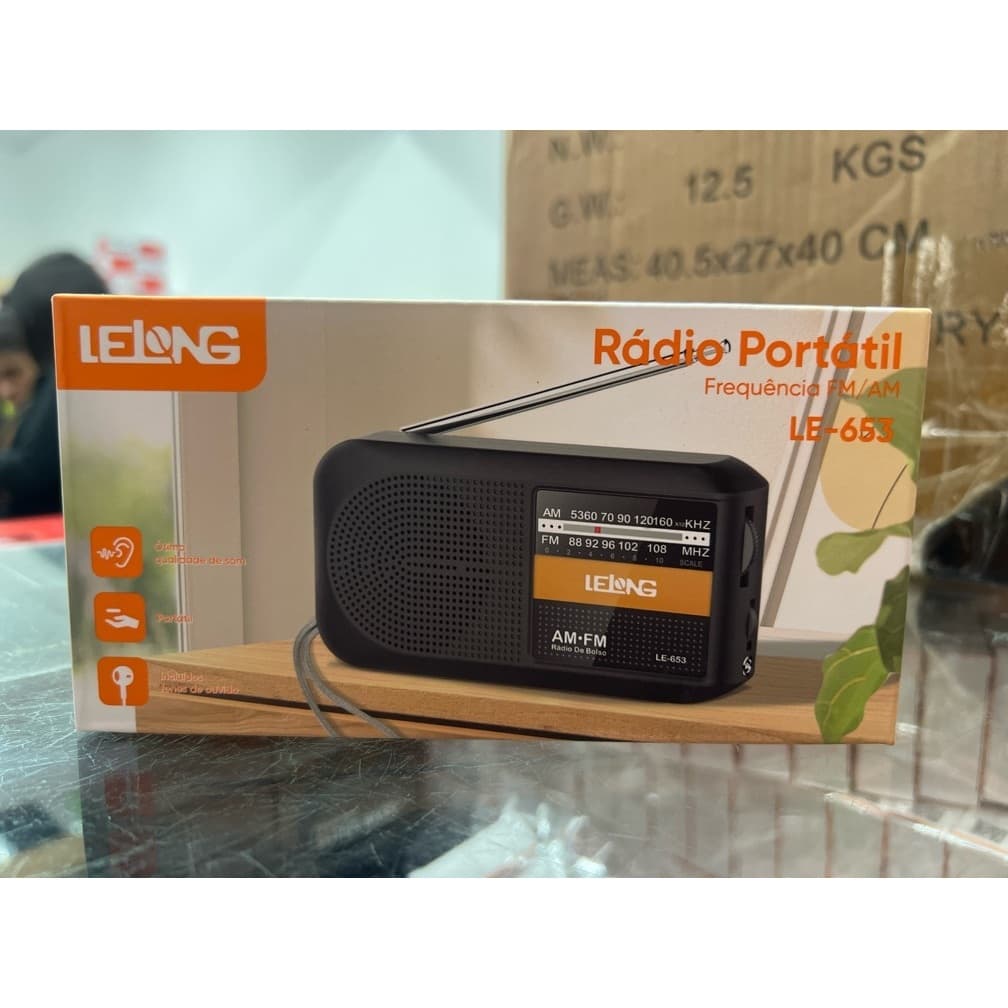 Radio Am Fm Portátil De Bolso Analógico Antena Retro Antigo