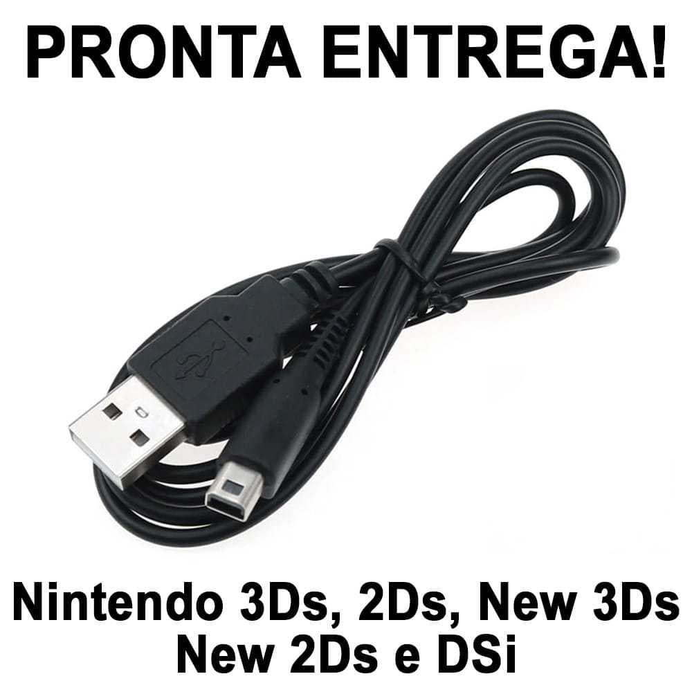 Cabo Carregador para Nintendo DS e 3DS