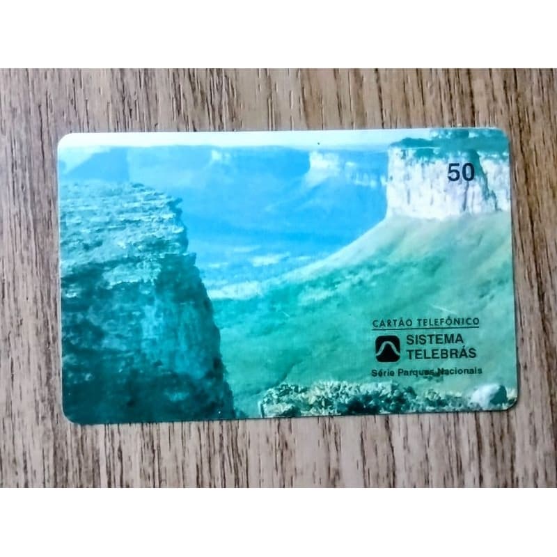 Cartão Telefônico Colecionável Chapada da Diamantina
