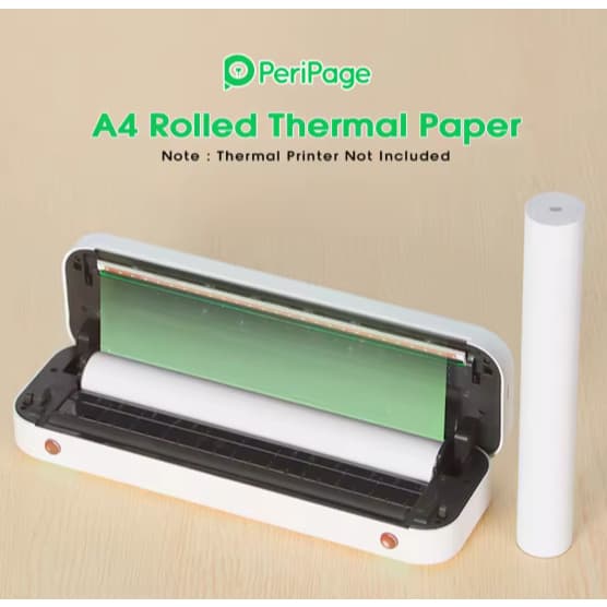 Papel Térmico Laminado A4 – Peripage