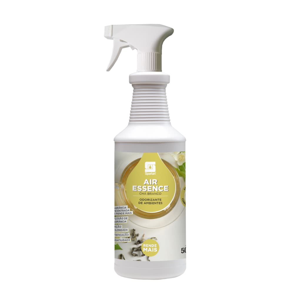 Odorizador de Ambientes Air Essence 500ml Spartan - 3 Tipos de Aromas