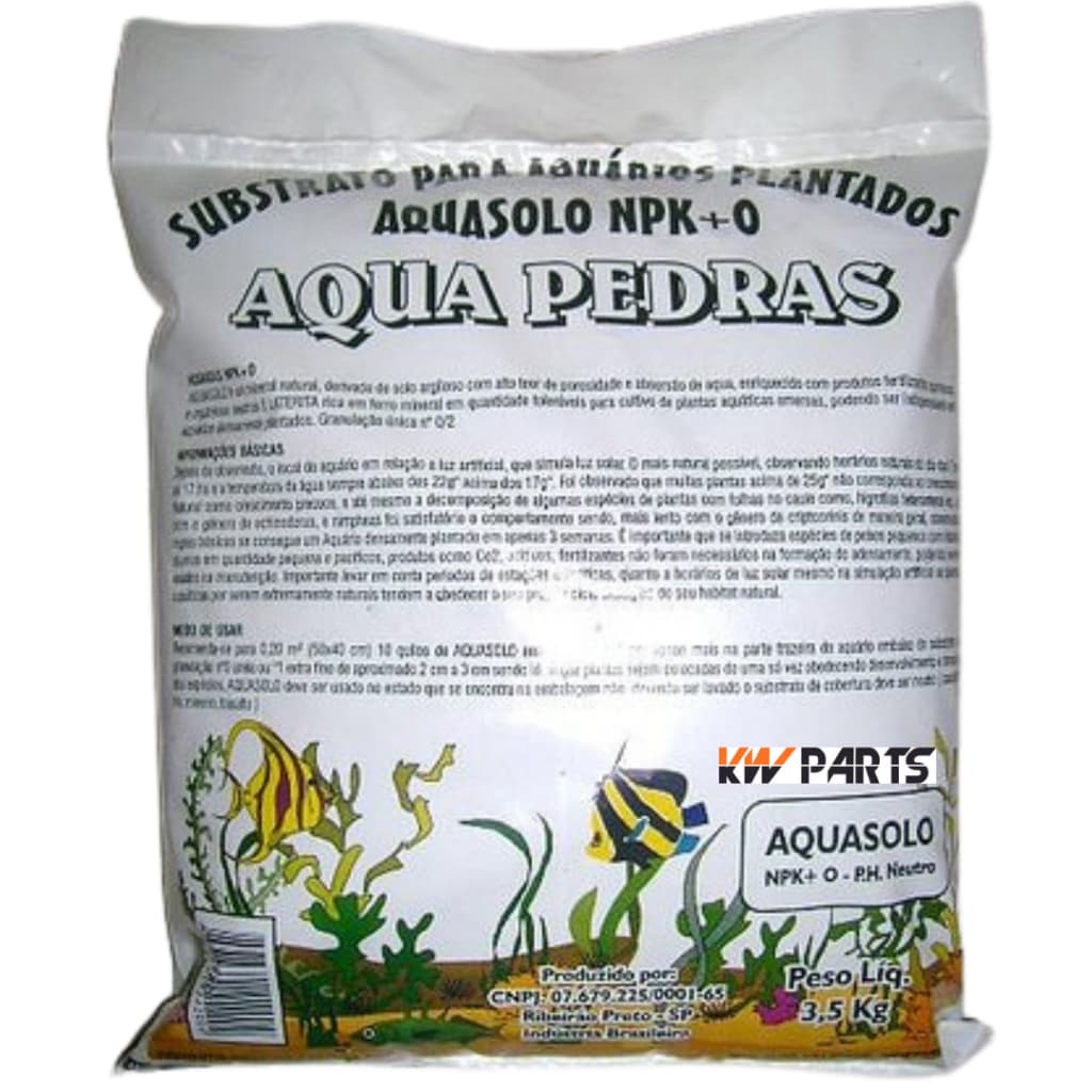 Substrato Fértil para Aquários Plantados Aquasolo NPK+0 – 3,5 kg