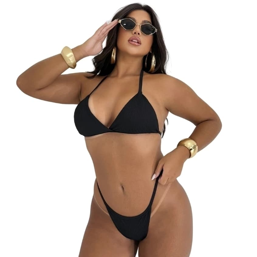 Biquini Fio Dental Feminino Conjunto Verão 2026