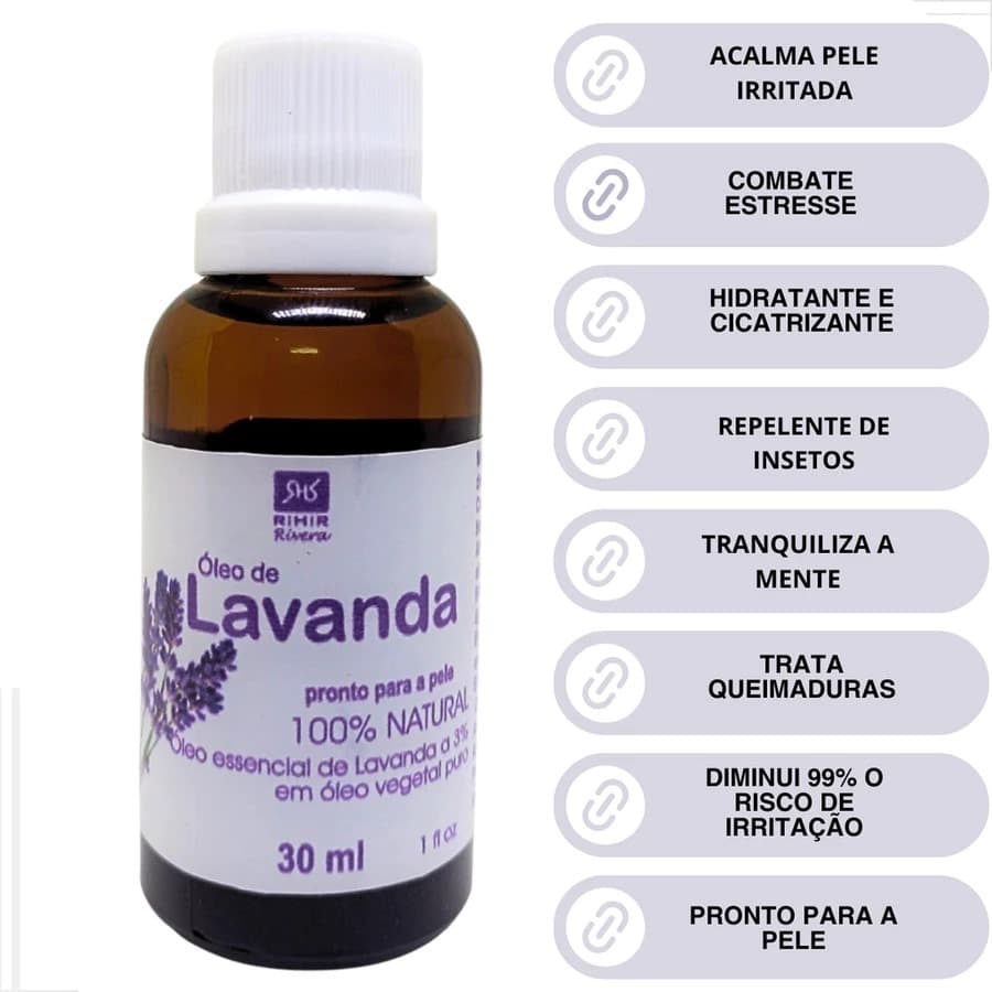 Óleo De Lavanda 30ml - Pronto Para Pele