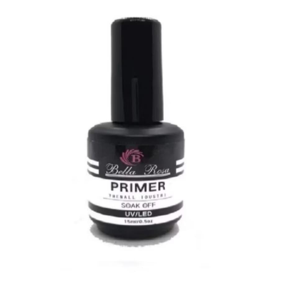 Primer Não acido 15ml Bella Rosa Preparador Profissional para Manicures nails Designer Unha