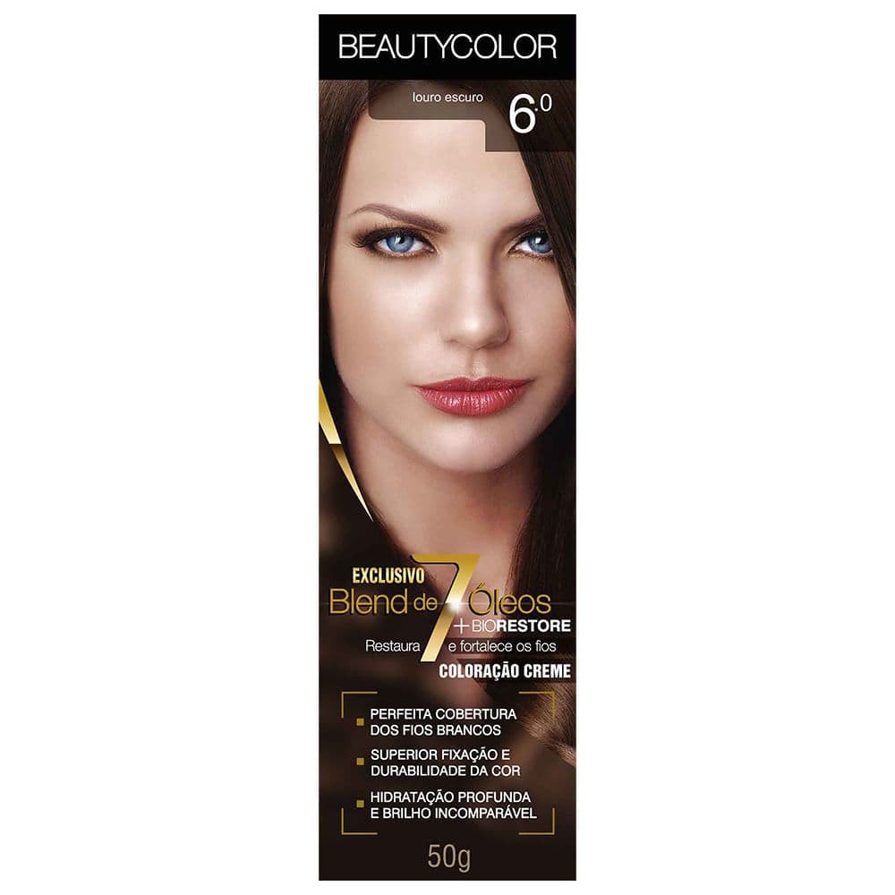Tinta Beauty Color 6.0 Louro Escuro