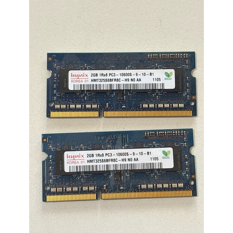 memória ram ddr3 para notebook MacBook Pro 2009 2010 4gb sendo 2x2gb original Apple